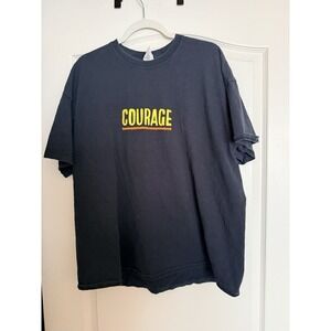 Chance The Rapper  Courage Be Encouraged Black Tour Golden Shirt Unisex 2xl